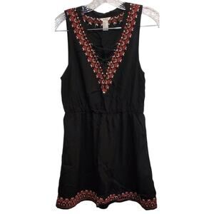 Forever 21 Women's Sleeveless Midi Cover Up Dress Criss cross Size Small